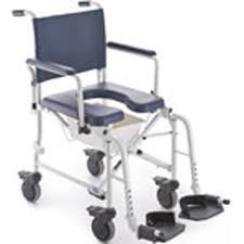 Shower chair commode - Small wheel - Image 1