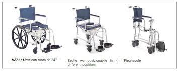 Shower chair commode - Small wheel - Image 2