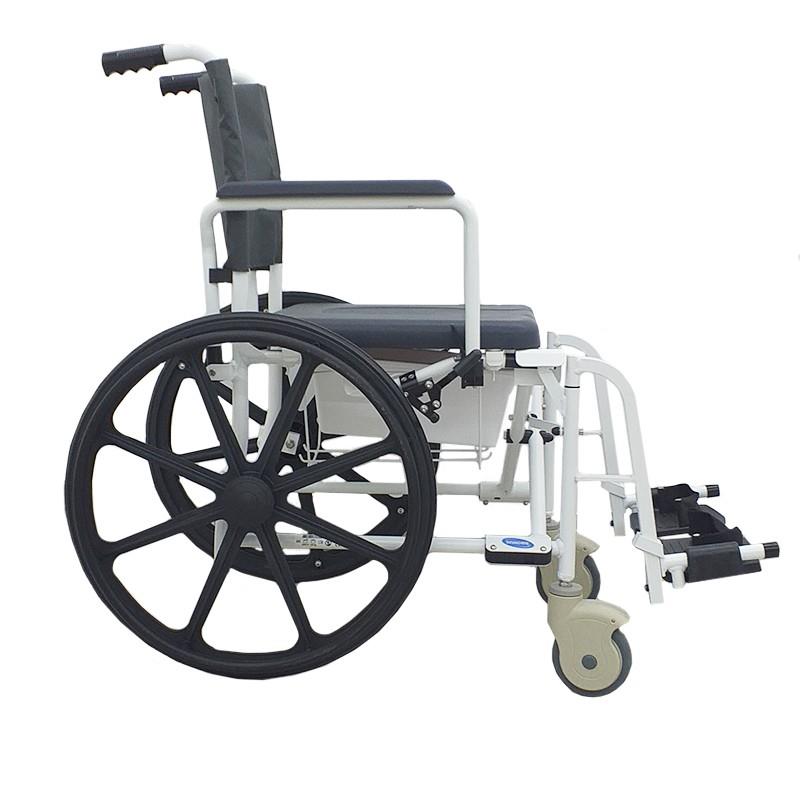 Shower chair commode - Self propelled - Image 3