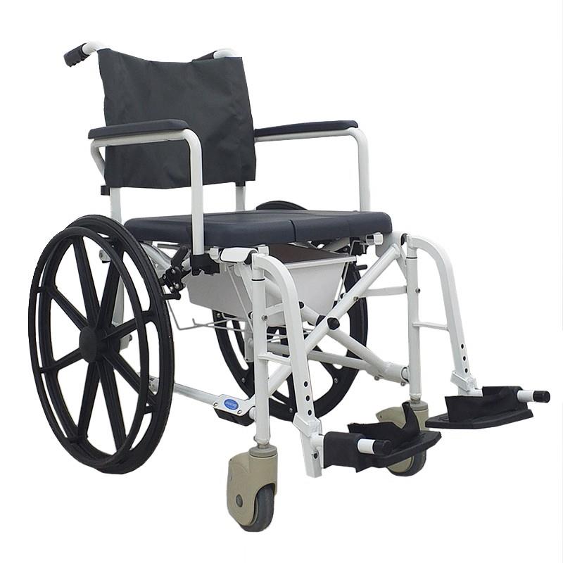 Shower chair commode - Self propelled - Image 2