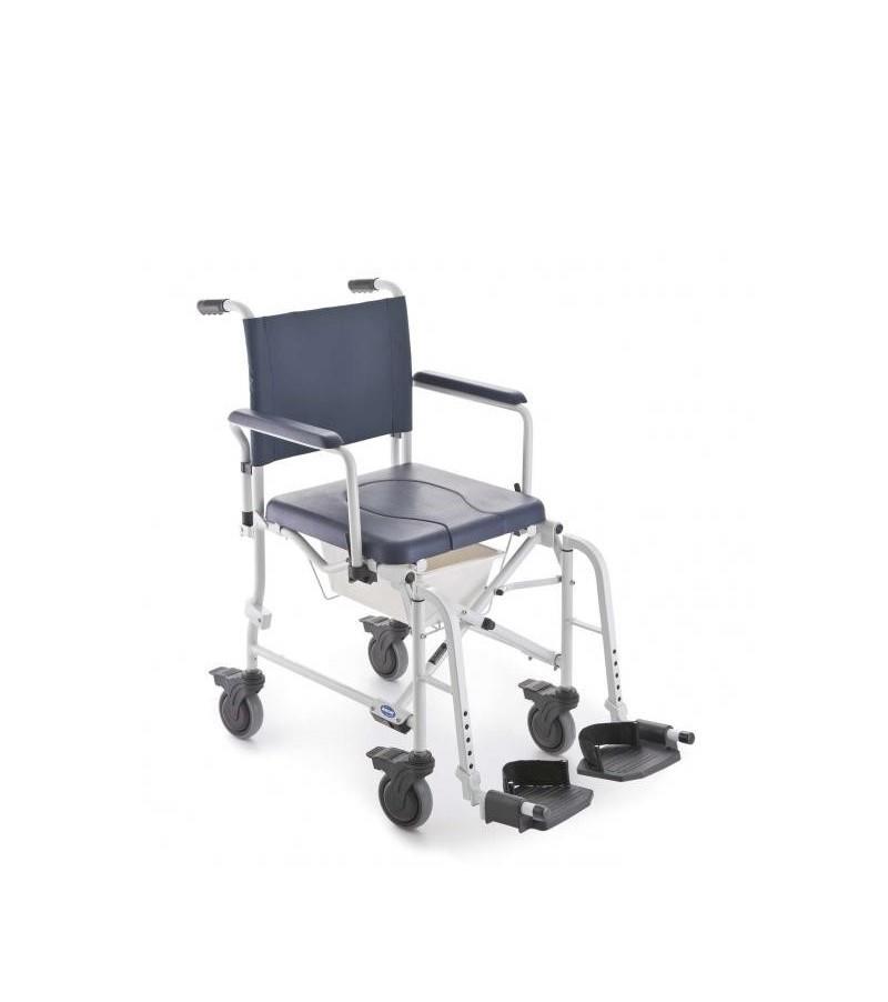 Shower chair commode - Small wheel - Image 1