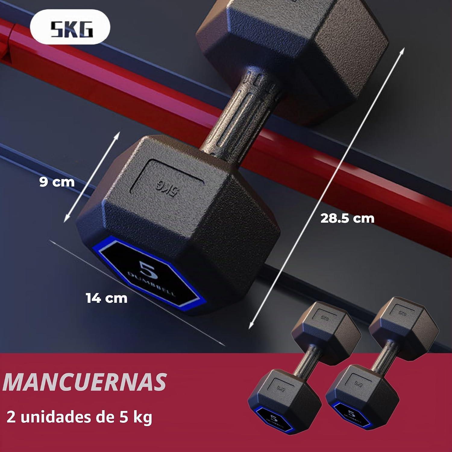 Dumbells 5kg set - Image 2