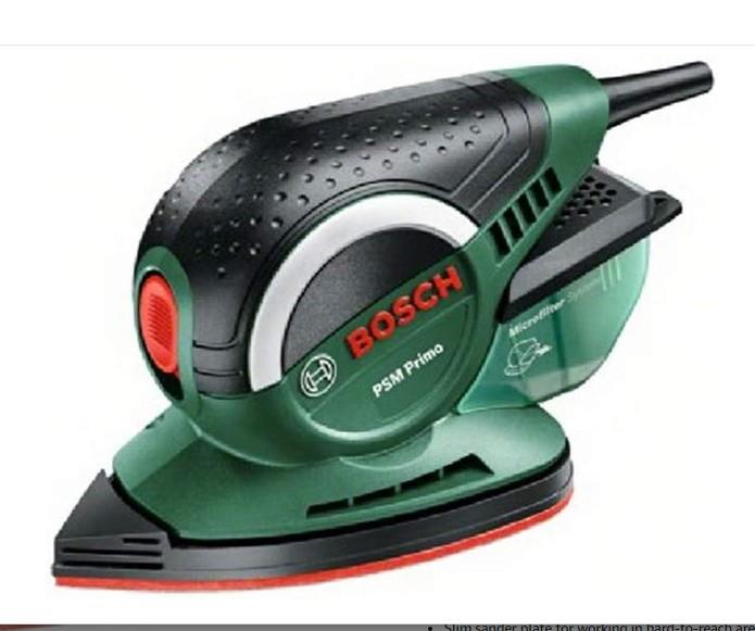Orbital Sander - small for finer work. - Image 1
